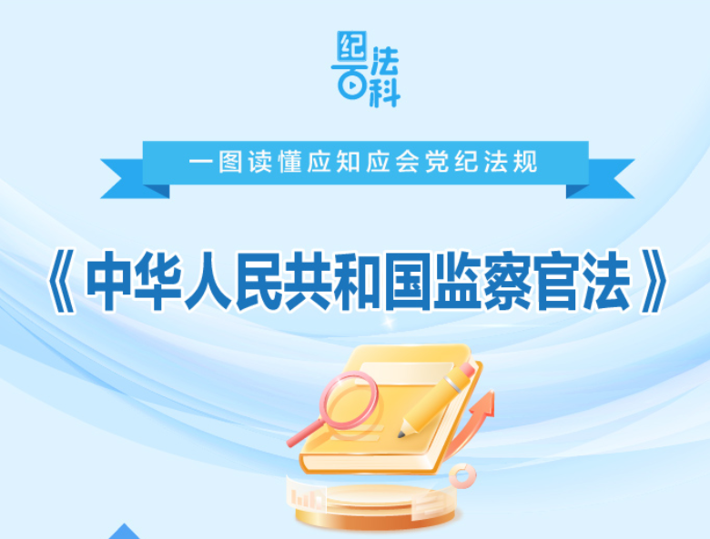 纪法百科•一图读懂应知应会党纪法规丨《中华人民共和国监察官法》