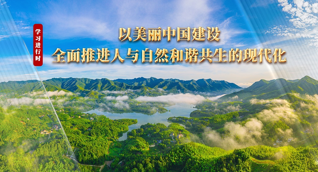 学习进行时丨以美丽中国建设全面推进人与自然和谐共生的现代化