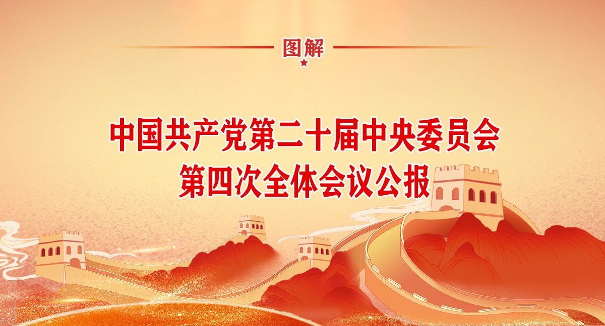 图解党的二十届四中全会公报