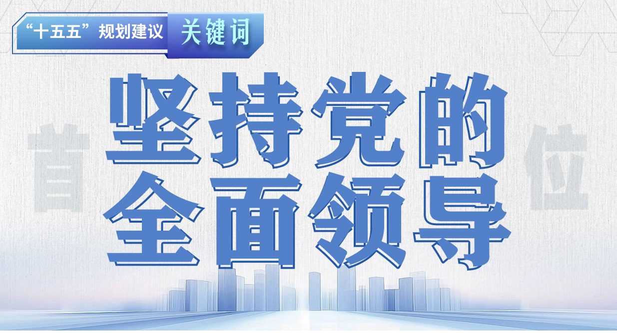 “十五五”规划建议关键词丨坚持党的全面领导