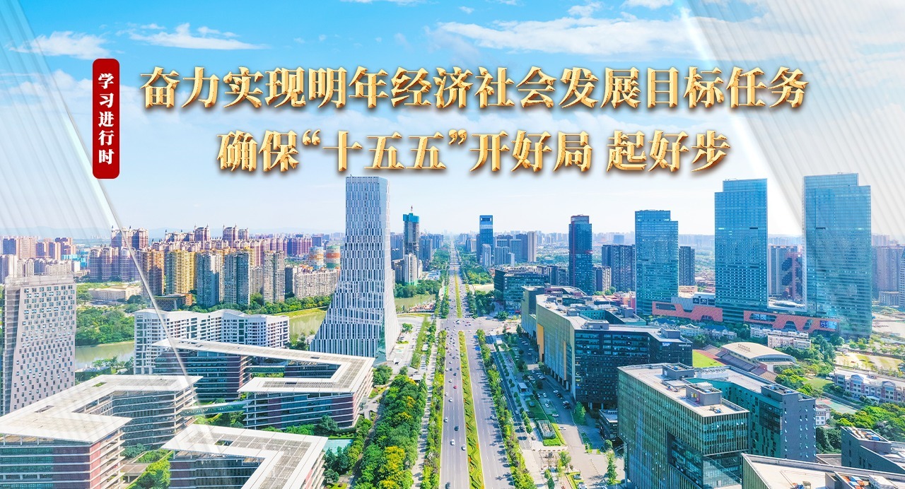 学习进行时丨奋力实现明年经济社会发展目标任务，确保“十五五”开好局、起好步