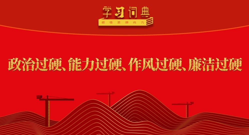 学习词典·五次全会丨政治过硬、能力过硬、作风过硬、廉洁过硬