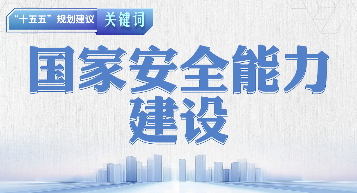 “十五五”规划建议关键词丨国家安全能力建设
