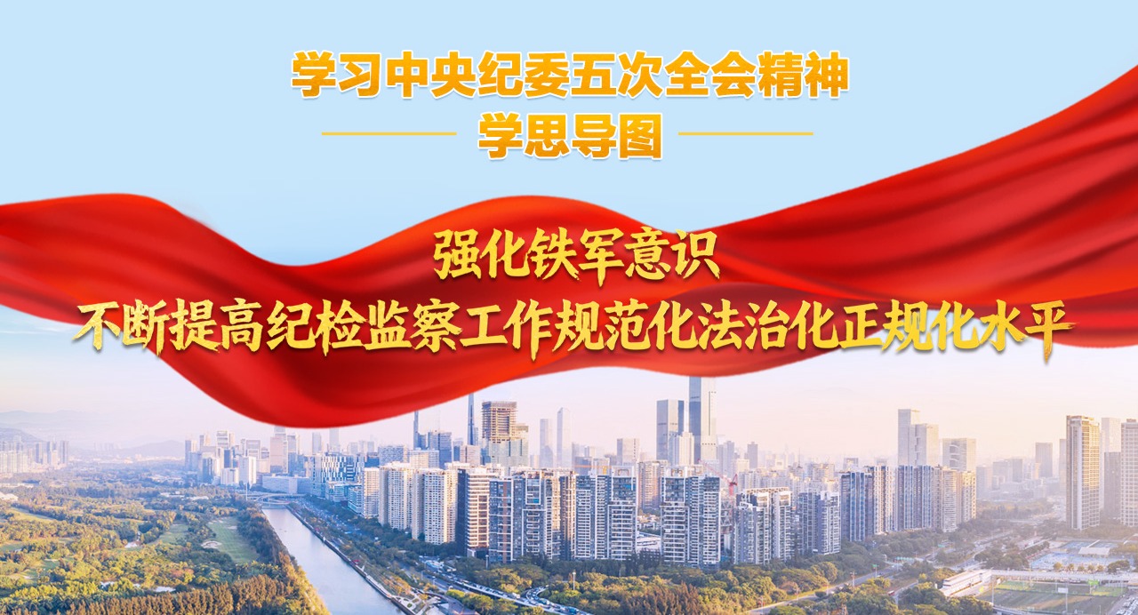 学习中央纪委五次全会精神·学思导图⑧