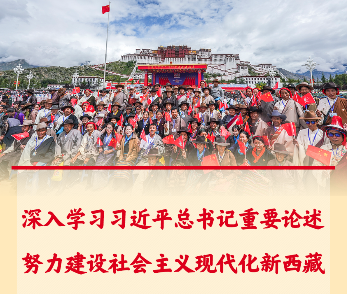 深入学习习近平总书记重要论述，努力建设社会主义现代化新西藏
