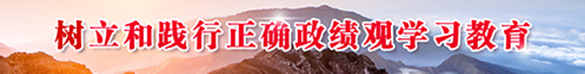 树立和践行正确政绩观学习教育