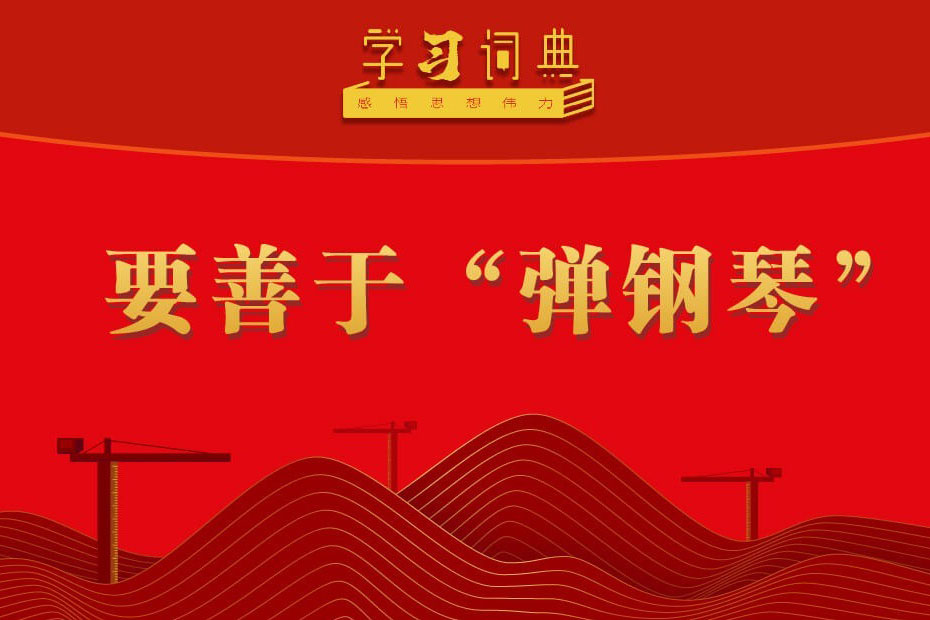 学习词典·树立和践行正确政绩观丨要善于“弹钢琴”