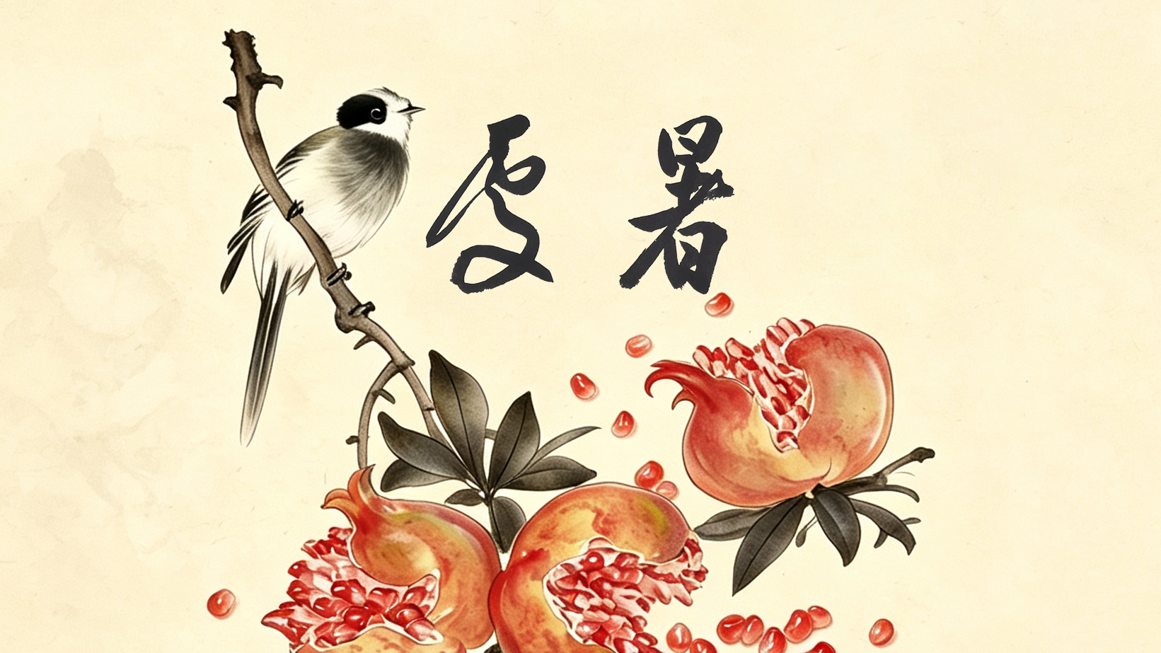 节气话廉丨处暑：敛躁守静，秉廉笃行