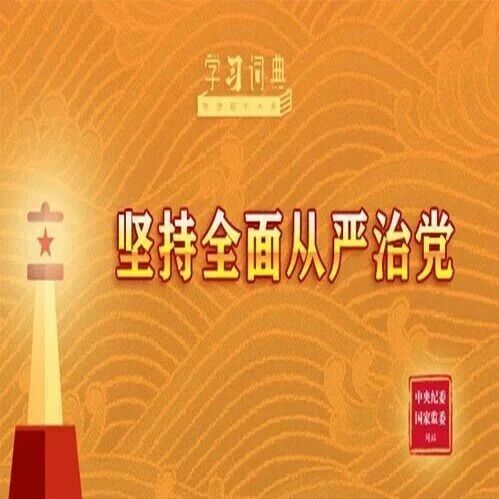 学习词典·习近平党建思想丨坚持全面从严治党